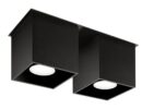 Deckenleuchte QUAD 2 schwarz