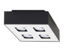 Deckenleuchte MONO 4 schwarz