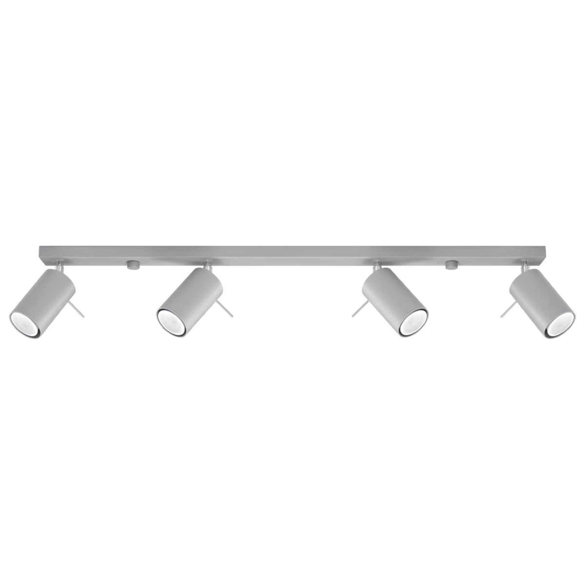 Deckenleuchte RING 4L grau