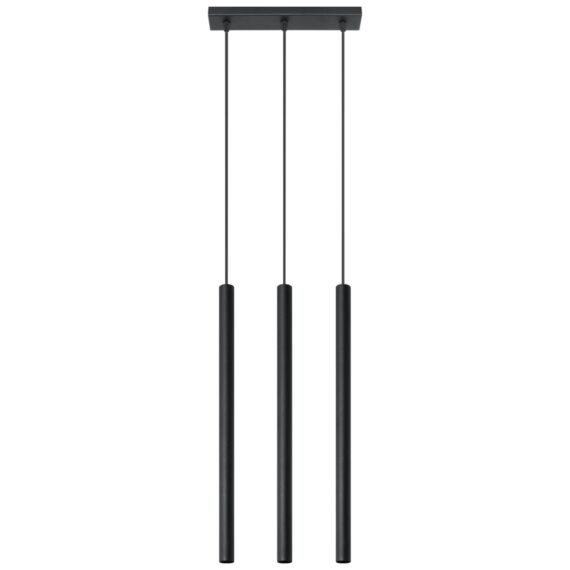 Hängeleuchte PASTELO 3 schwarz