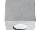 Deckenleuchte QUAD Beton