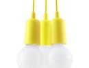 Hängeleuchte DIEGO 3 gelb