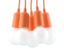 Hängeleuchte DIEGO 5 orange