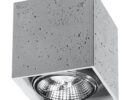 Deckenleuchte VALDE Beton