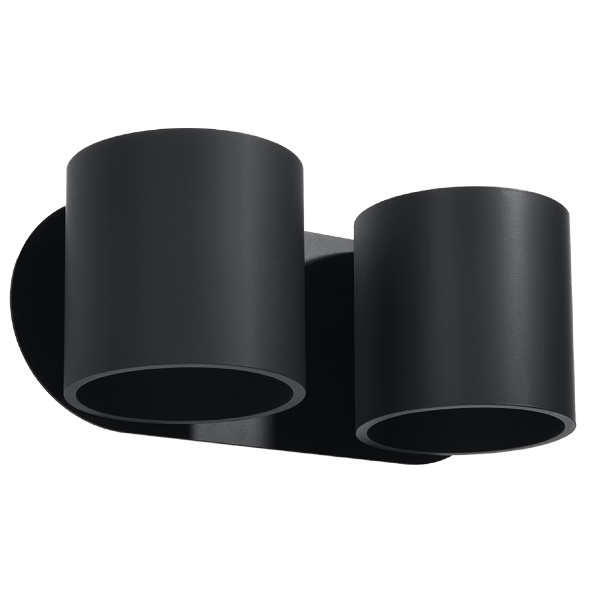 Wandleuchte ORBIS 2 schwarz