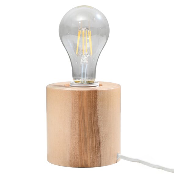 Tischlampe SALGADO Holz