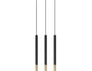 Hängeleuchte MOZAICA 3L schwarz/gold