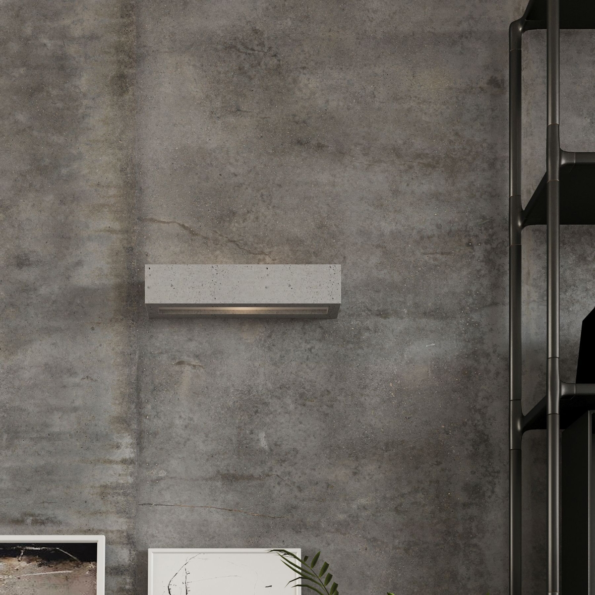 Wandleuchte VEGA 30 Beton