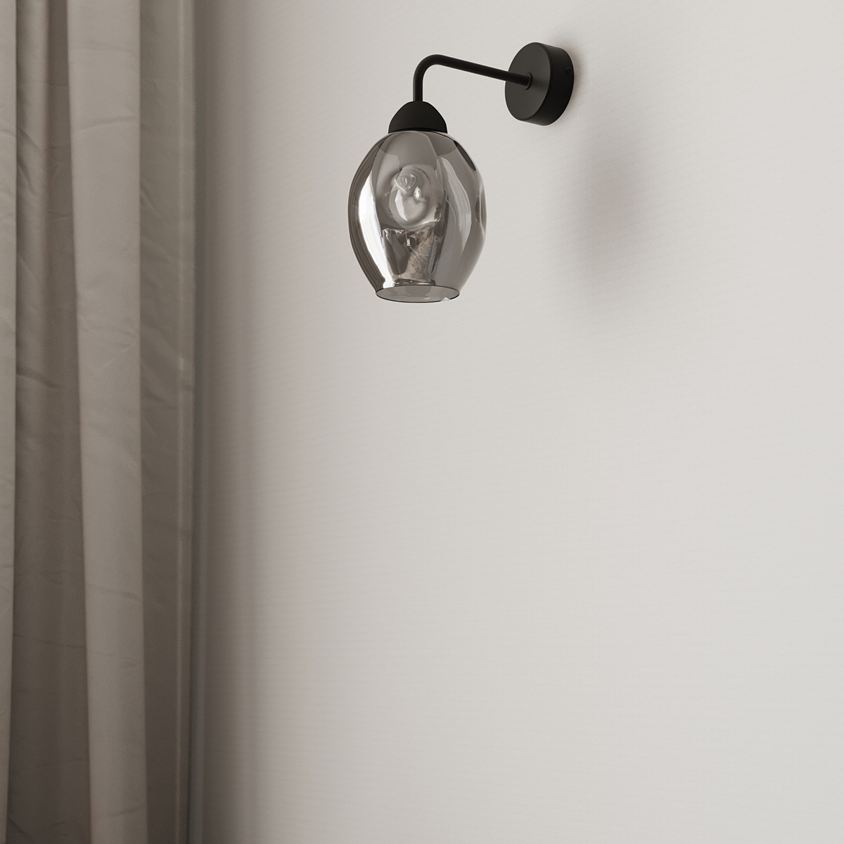 Kronleuchter FILLAN 5 schwarz