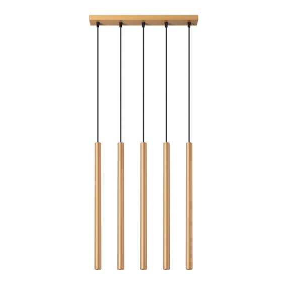 Pendelleuchten PASTELO 5L golden