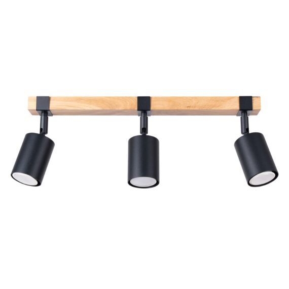 Plafond FAGER 3 Schwarz