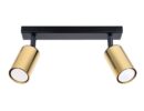 Plafond WINX 2 schwarz/gold