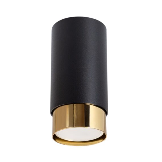 Plafond NERO 12,5 Schwarz/Golden