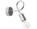 Wandleuchte LOOP chrom