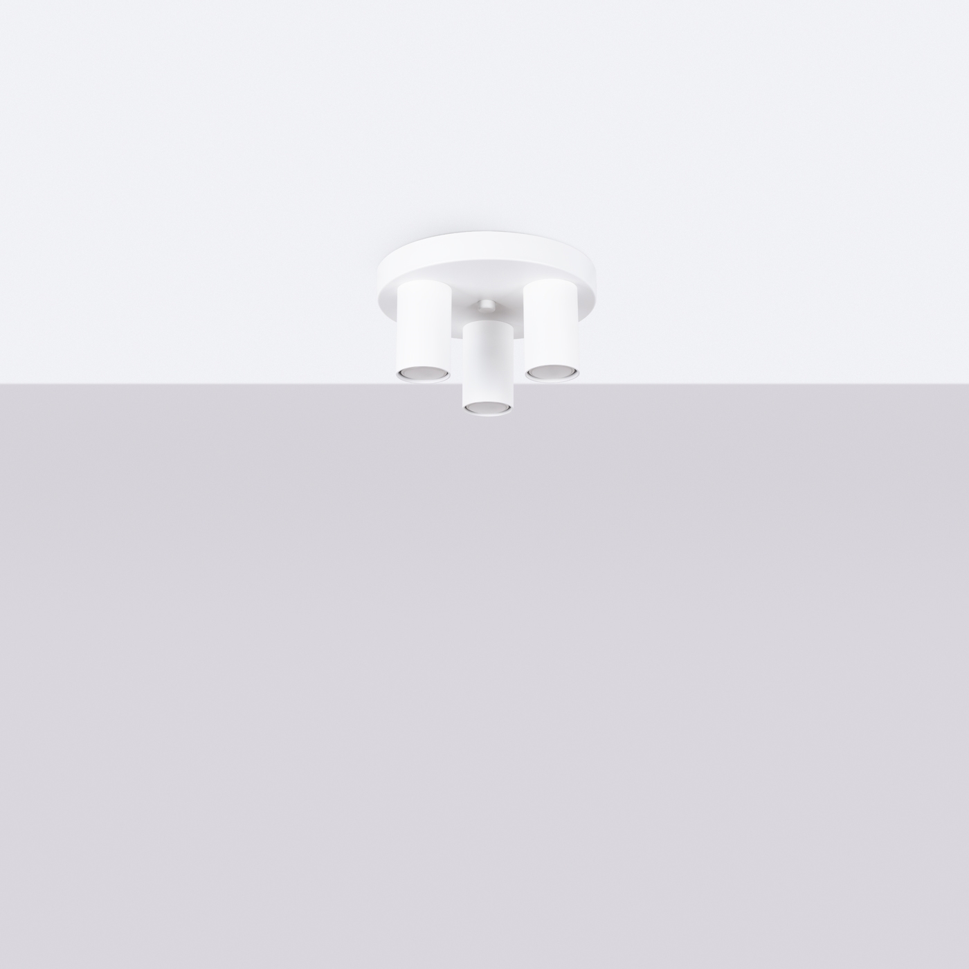 Plafond LAGOS 3P Weiß