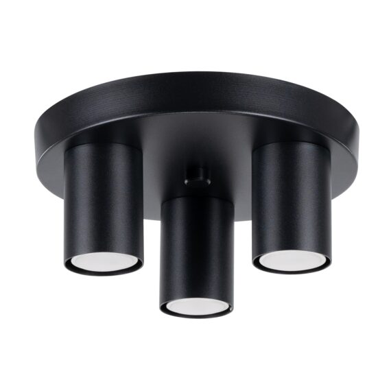Plafond  LAGOS 3P Schwarz