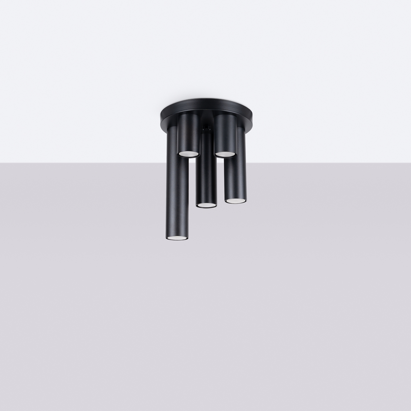 Plafond LAGOS 5P Schwarz