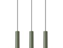 Pendelleuchte LAGOS 3L olivgrün