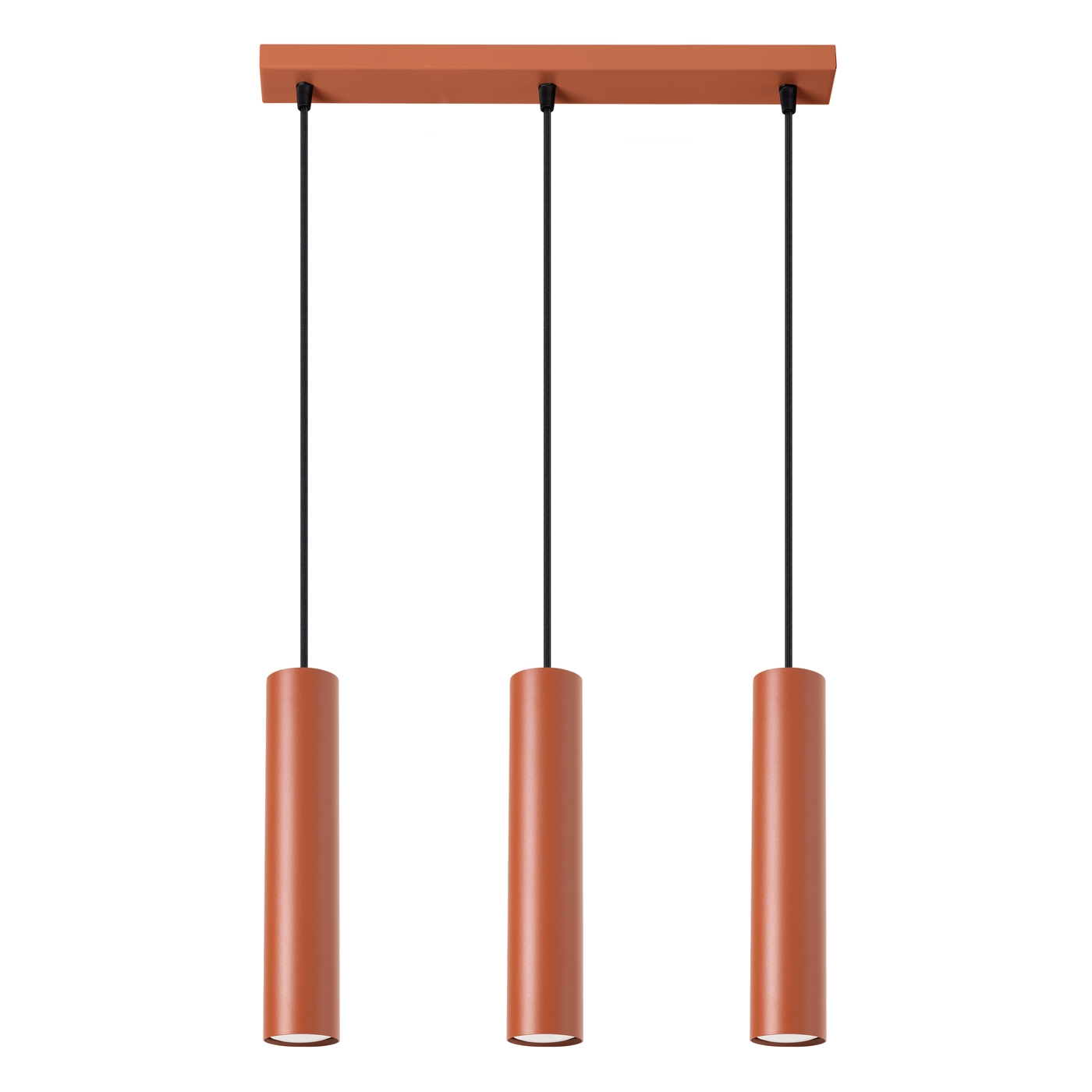 Pendelleuchte LAGOS 3L roter Ocker