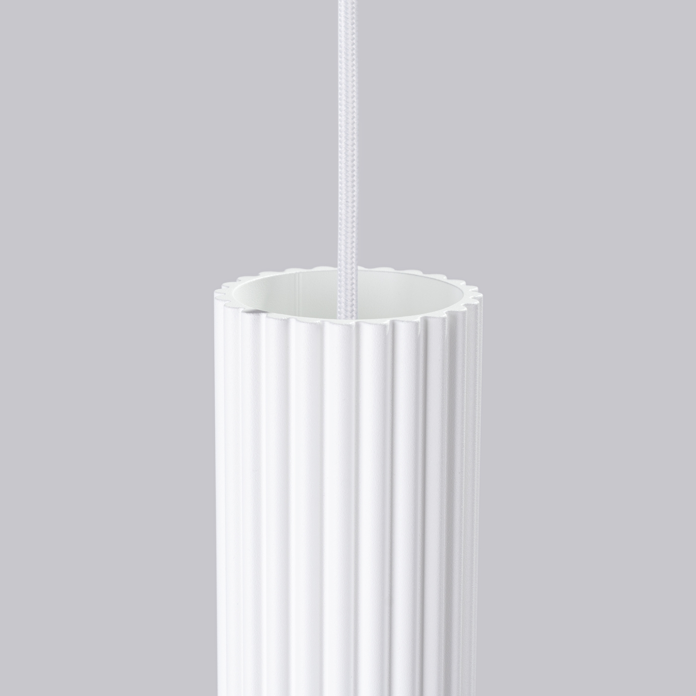 Pendelleuchte KARBON 3L weiß