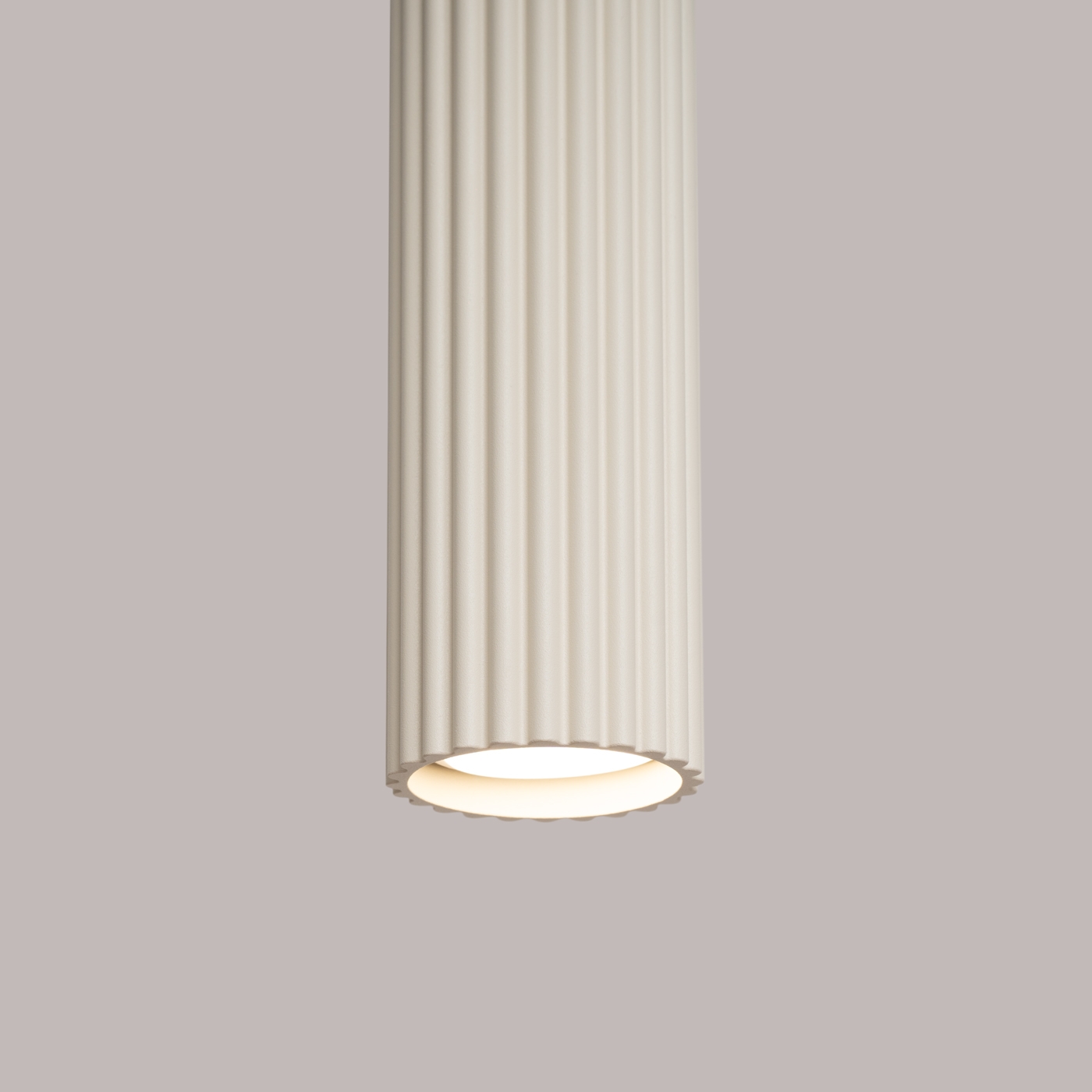 Pendelleuchte KARBON 1 beige