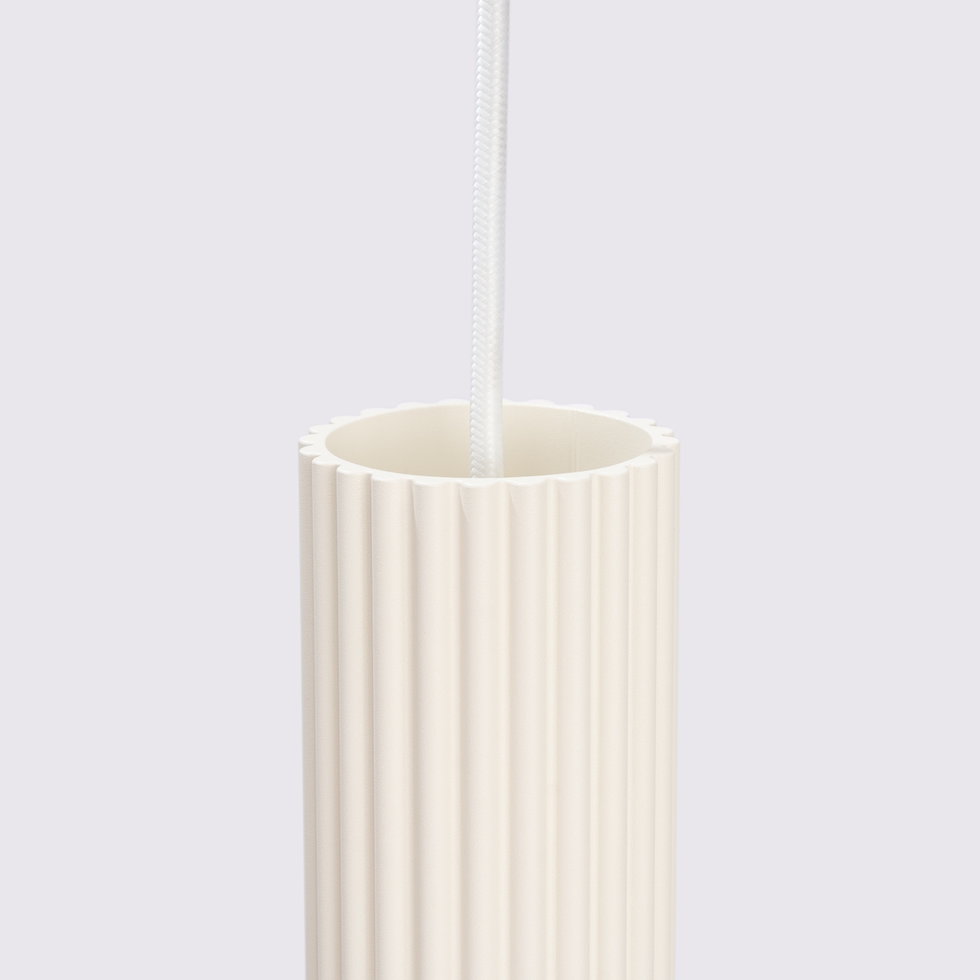 Pendelleuchte KARBON 1 beige