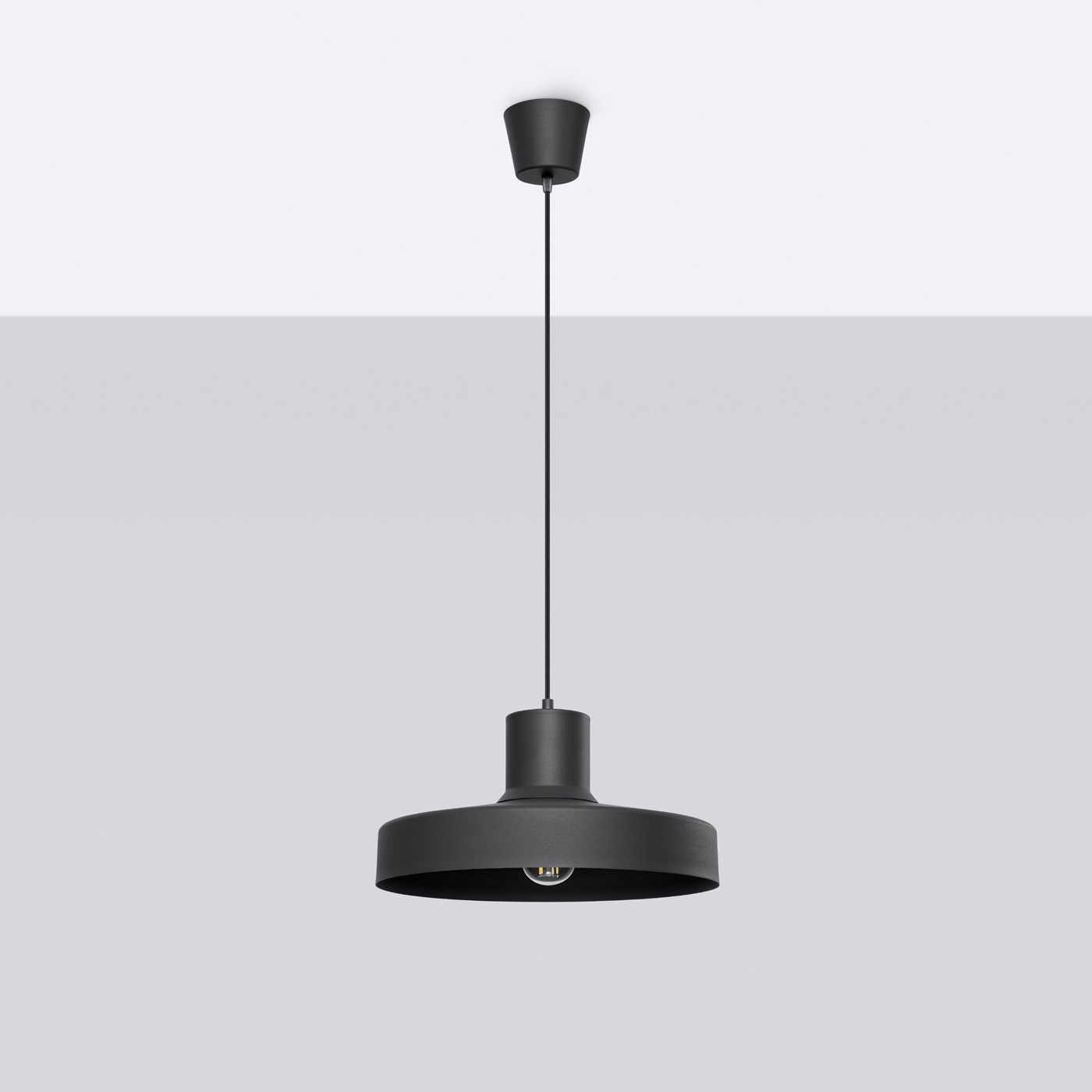 Pendelleuchte BILO schwarz