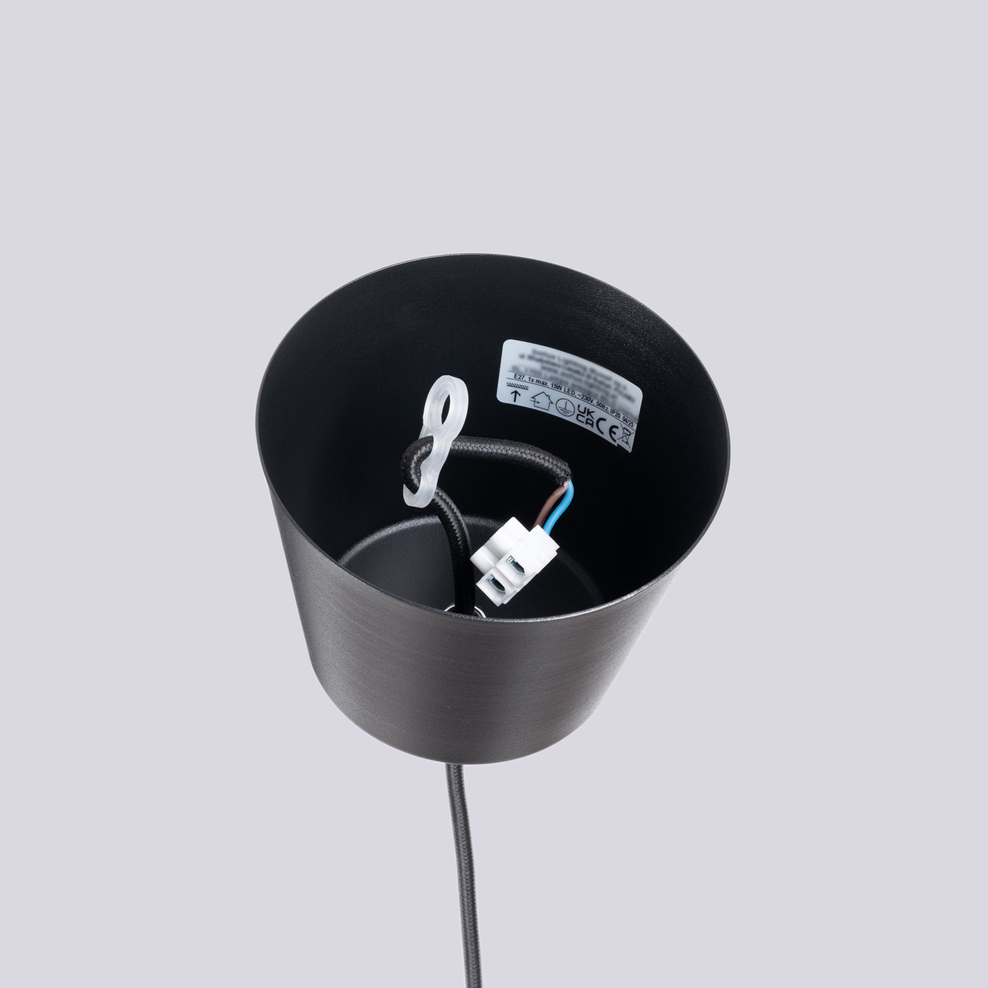 Pendelleuchte BILO schwarz