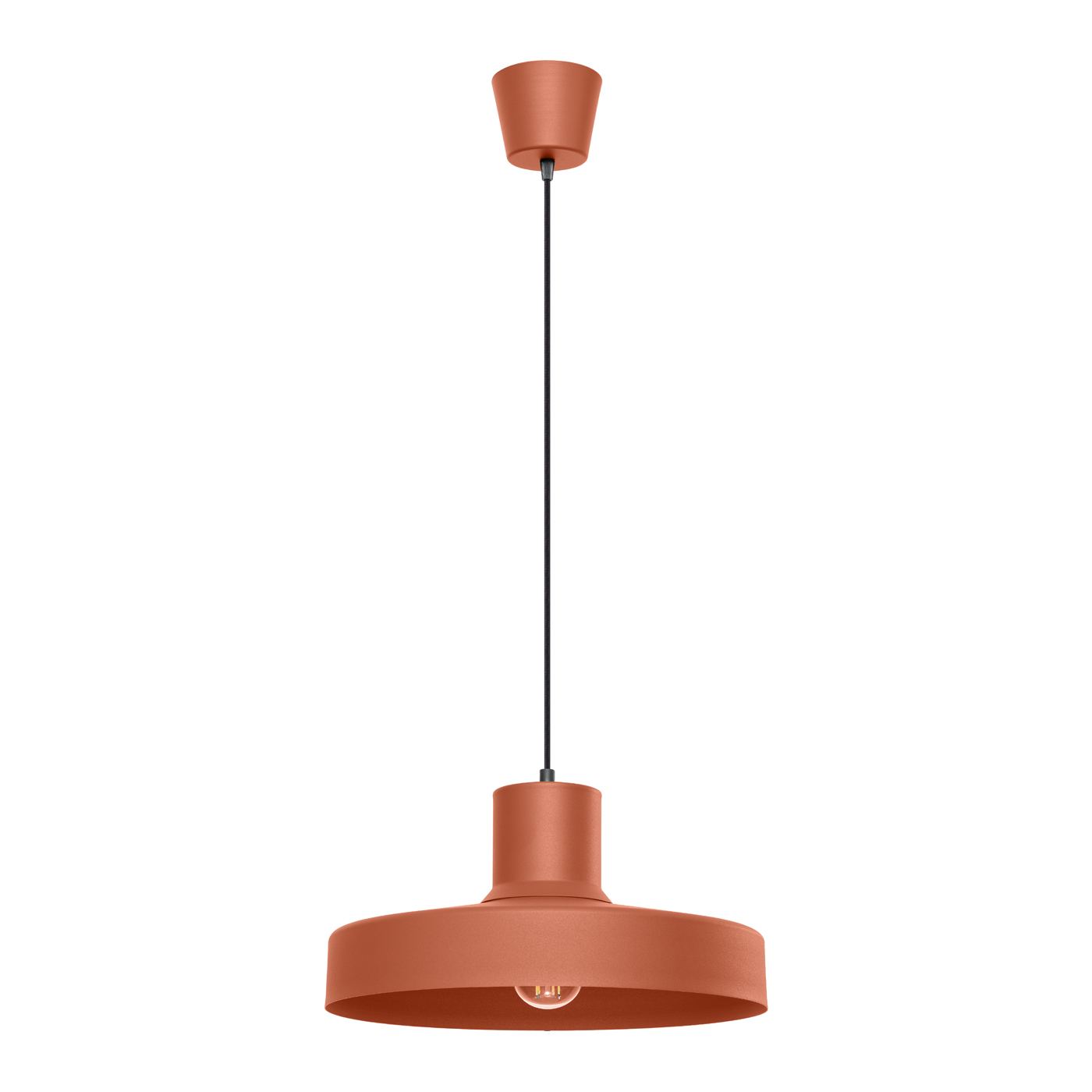 Pendelleuchte BILO roter Ocker