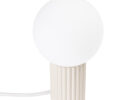 Tischlampe HALO beige