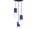 Pendelleuchte HALO 3P ultramarin