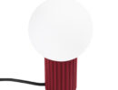 Tischlampe HALO burgunderrot