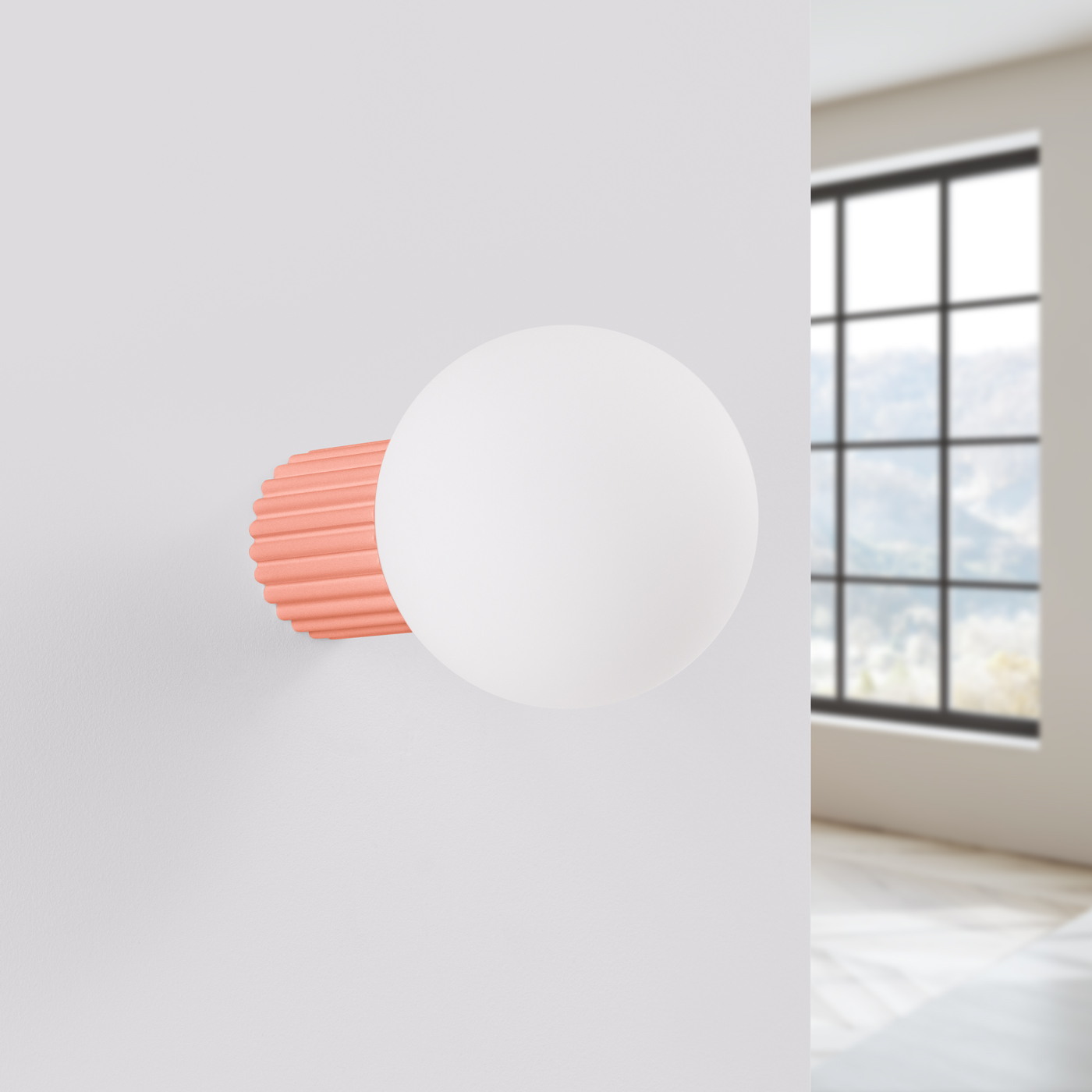 Wandleuchte HALO apricot IP44