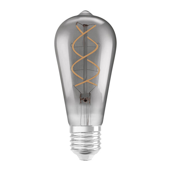 OSRAM Vintage Edison SPIRAL  Rauch 230V E27 LED EQ15  1800K