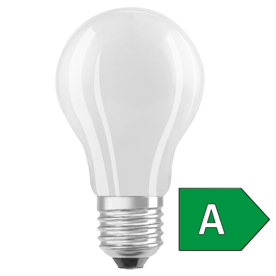OSRAM ULTRA ECONOMY 210lm/W Classic A   Matt 230V E27 LED EQ100  3000K