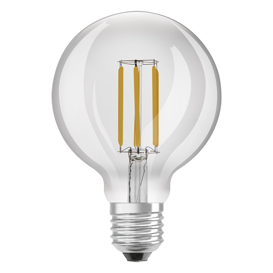 OSRAM ULTRA ECONOMY 210lm/W Globe 95 Klar 230V E27 LED EQ60 2700K