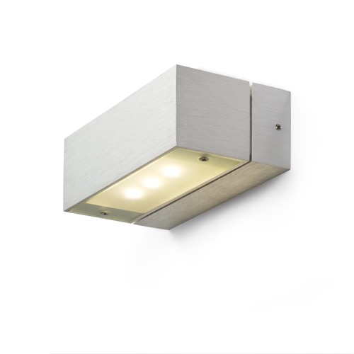 ADVANTAGE III Wandleuchte Aluminium 230V/350mA LED 3x1W 3000K