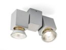 MARVEL II kippbar  Aluminium 230V GU10 2x50W