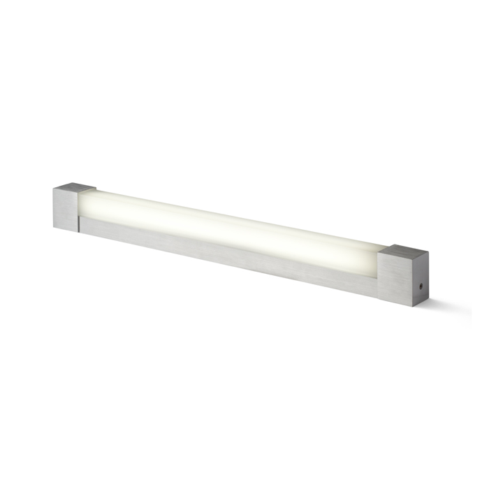 PERISA 60 Wandleuchte gebürstetes Aluminium 230V G5 14W IP44