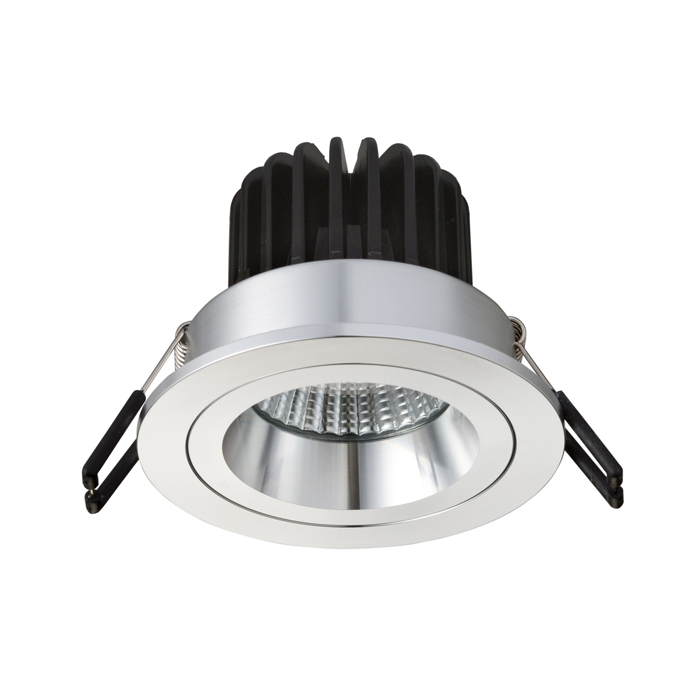 MAYDAY CC Einbauleuchte gebürstetes Aluminium 230V/700mA LED 9W 2700K