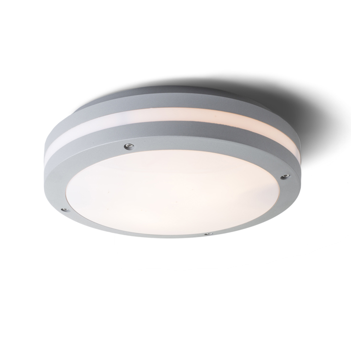 SONYA 30 Außenleuchte silbergrau 230V LED E27 2x11W IP54