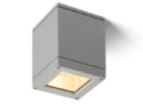 QUADRA M Deckenleuchte silbergrau  230V LED E27 8W IP54