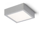 SCOTT Deckenleuchte silbergrau  230V LED 9.8W IP54  3000K