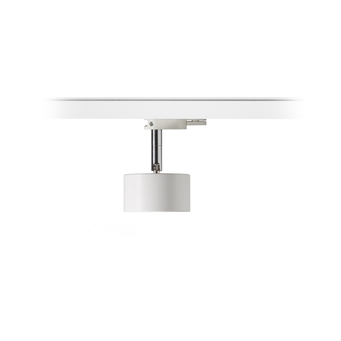 PIXIE für 3-Phasen-Stromschiene weiß Chrom 230V LED GX53 7W