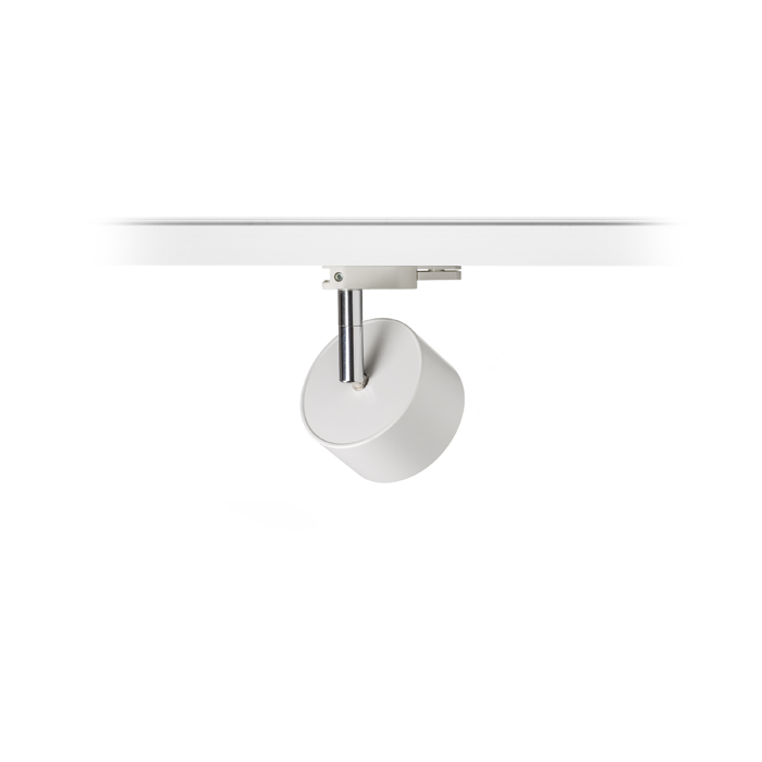 PIXIE für 3-Phasen-Stromschiene weiß Chrom 230V LED GX53 7W