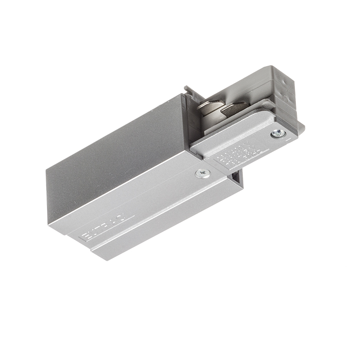 EUTRAC Einspeisung links silbergrau 230V