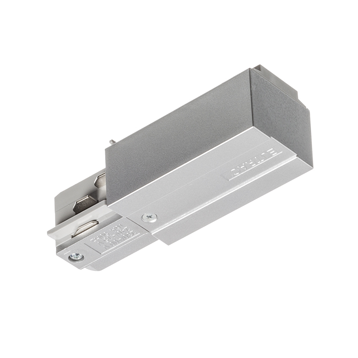 EUTRAC Einspeisung links silbergrau 230V