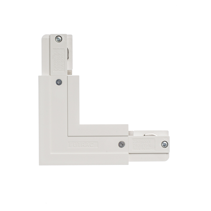 EUTRAC L Innenverbinder weiß 230V