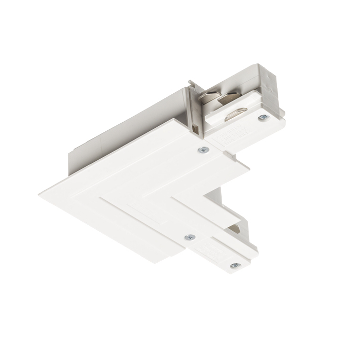 EUTRAC L Innenverbinder für Einbauschiene weiß 230V