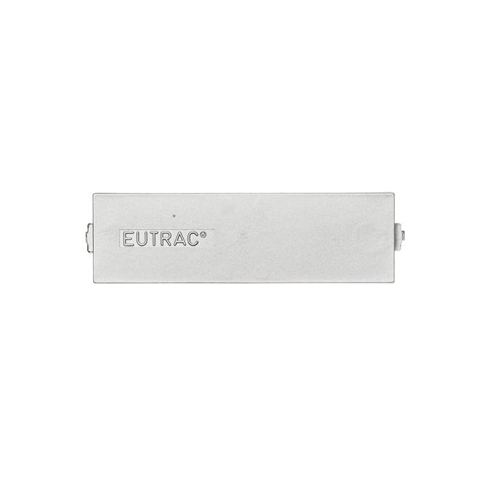 EUTRAC durchlaufender Einspeiser für 3-Phasen-Stromschiene silbergrau 230V